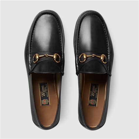 gucci men horsebit 1953 studs black|gucci 1953 horsebit loafer reddit.